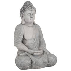 JUST HOME COLLECTION - Buda sentado de poliresina 28x38,5x59 cm