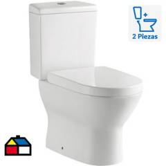 TEBISA - Taza WC Tebisa 6,8 litros blanco a Muro