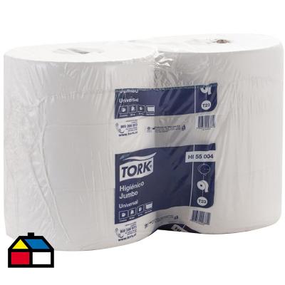 Acero Inoxidable Cepillado Rollo de papel higiénico con Cerradura Jumbo 12/" Dispensador Blanco
