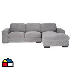JUST HOME COLLECTION - Seccional 300x170x89 cm gris