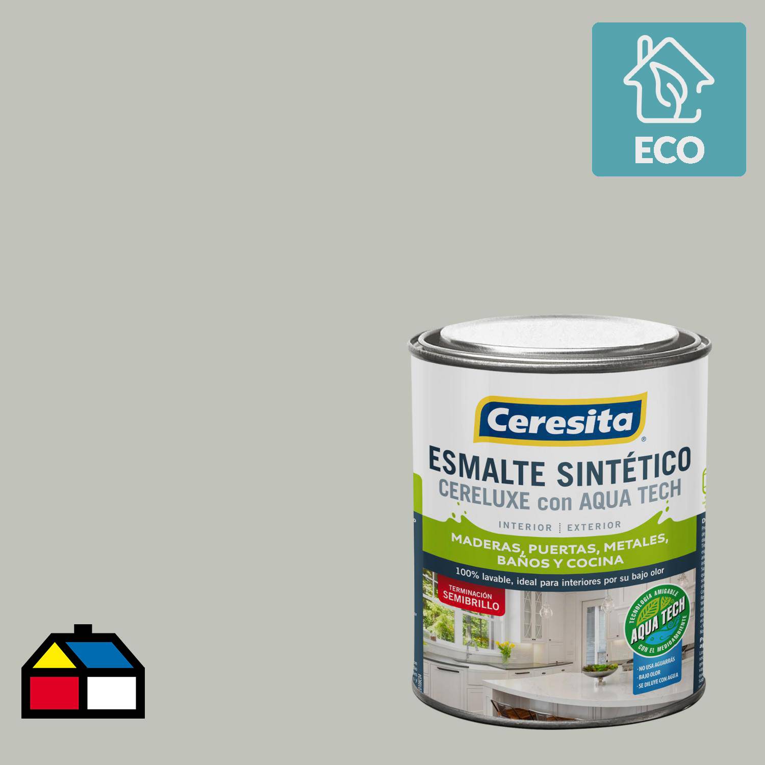 Pintura interior LUXENS blanco satinado 4L