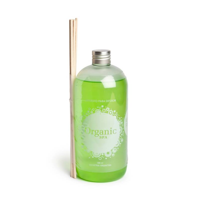 ORGANIC - Repuesto para difusor de aromas 500 ml verbena fresias verde