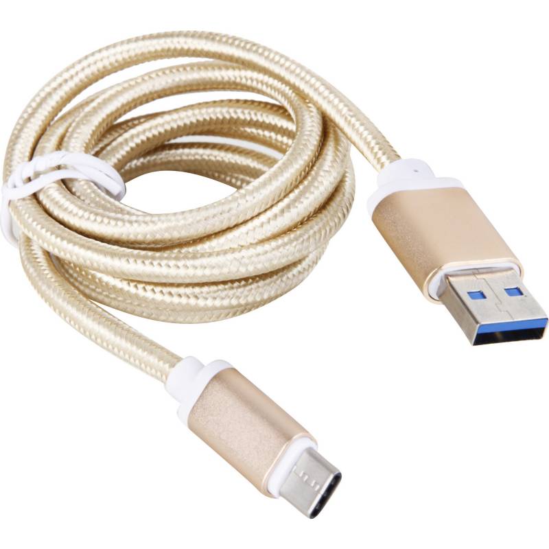 NJOY TECH - Cable nylon 1 m USB a USB tipo C V3.0