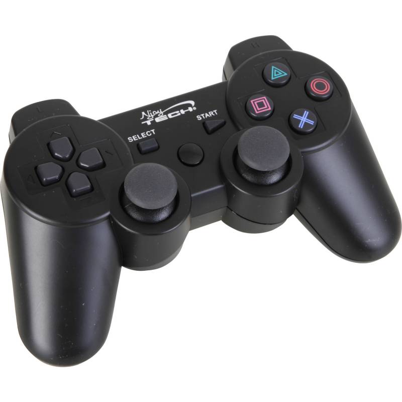 NJOY TECH - Control para PS3 plástico negro