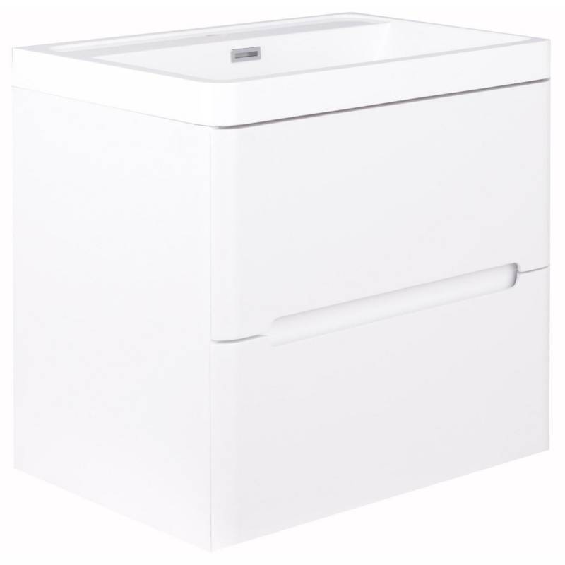 SENSI DACQUA - Kit mueble vanitorio 60 cm blanco