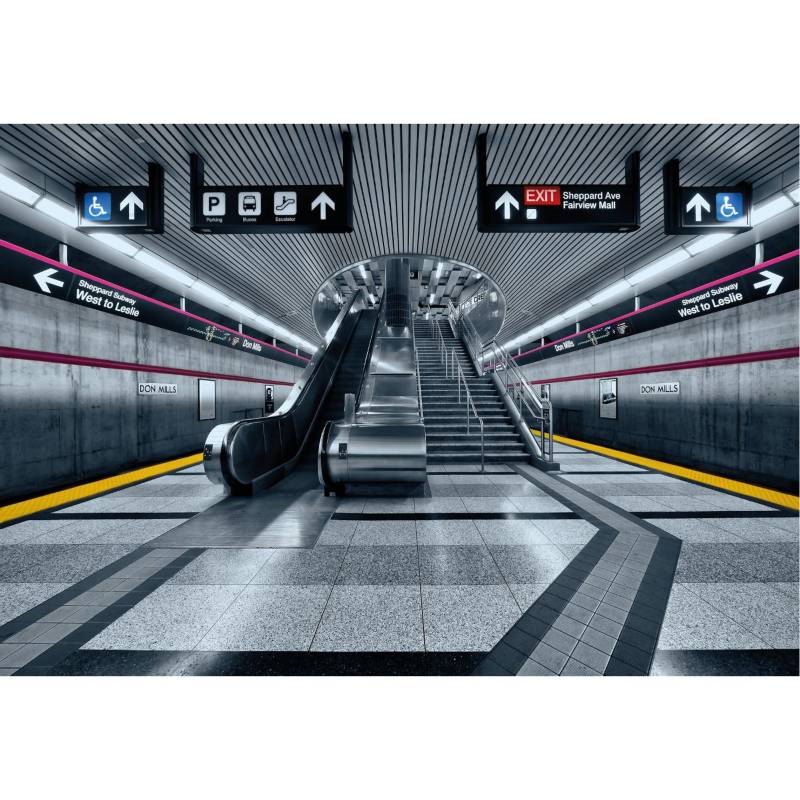 KOMAR - Fotomural Subway 368x254 cm