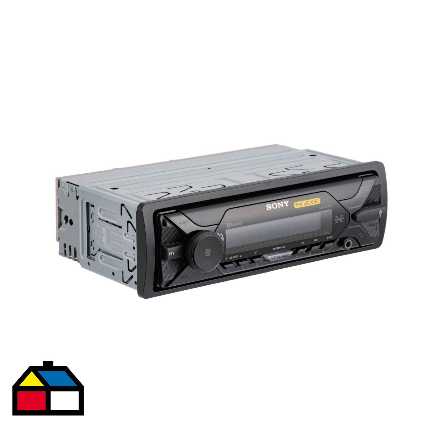 Reproductor de CD y estéreo para coche de un DIN y Bluetooth doble, DSX-A410BT