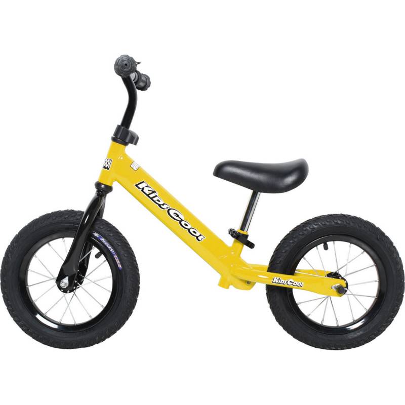 KIDSCOOL - Bicicleta aprendizaje amarillo aro 12