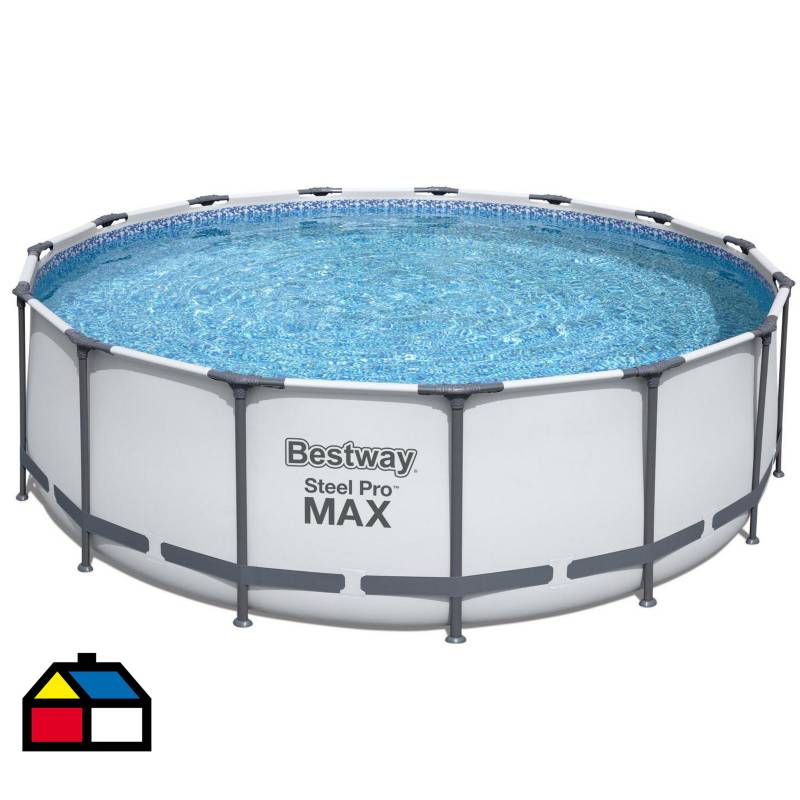 BESTWAY - Combo piscina estructural 457x122 cm + bomba 800 gl