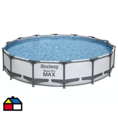 BESTWAY - Combo piscina estructural 427x84 cm + bomba 530 gl