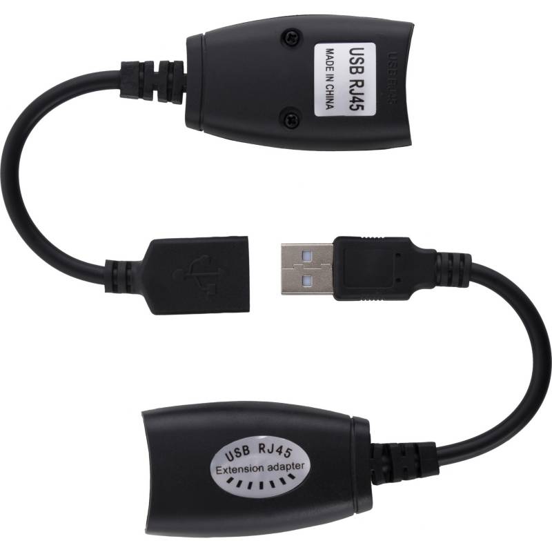 DINON - Extensor USB 2.0 por rj45
