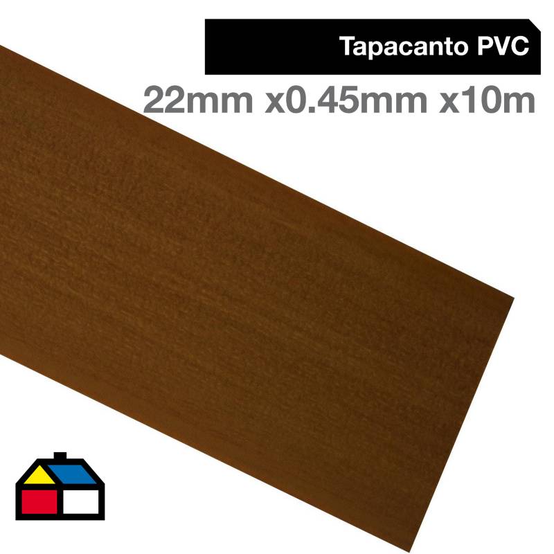 DVP - Tapacanto PVC Peral encolado 22x0,45 mm 10 m