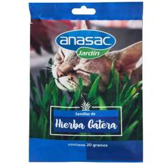 ANASAC - Semilla de Hierba para Gato Anasac 20 gramos