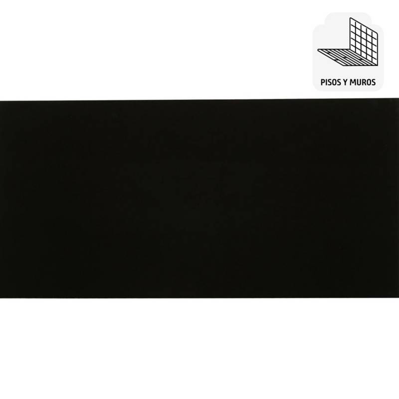 SENSE - Porcelanato 30x60 super negro 1,44 m2