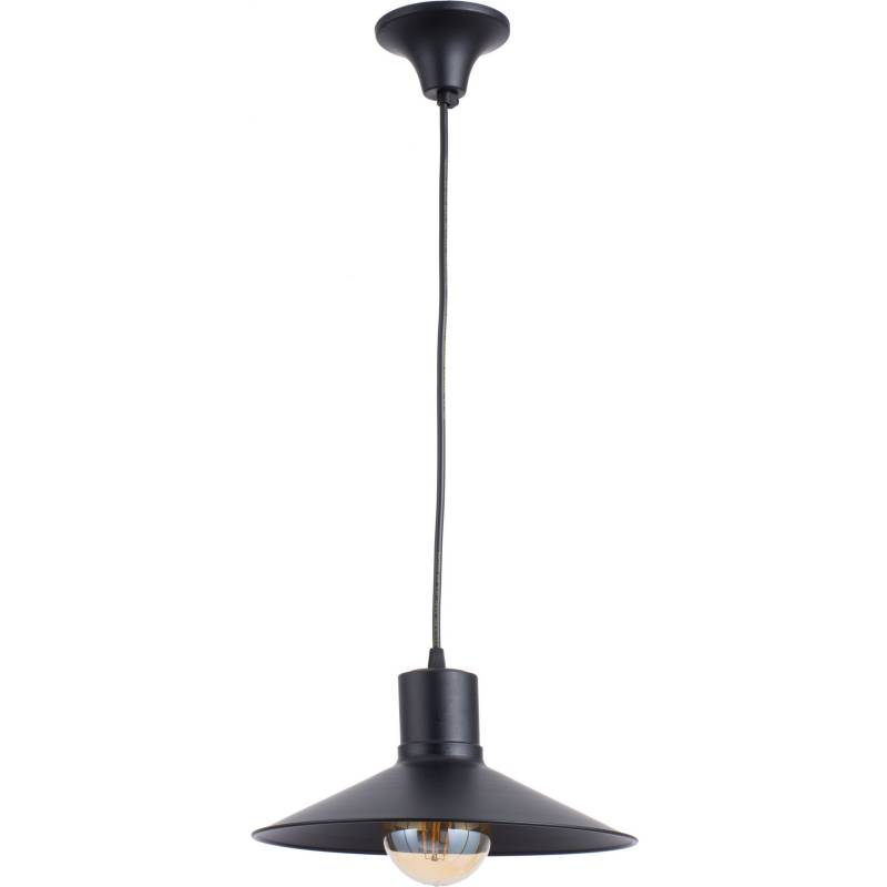 LAMPARAS MANQUEHUE - Lámpara de colgar Metal Campana Negro