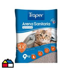 TRAPER - Arena sanitaria para gatos 9 kilos