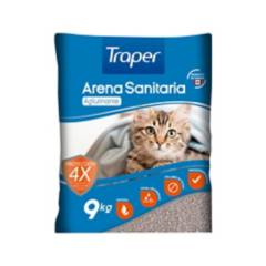 TRAPER - Arena sanitaria para gatos 9 kilos