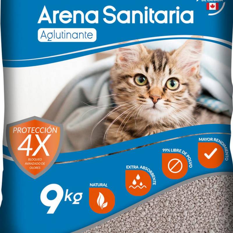 ARENA SANITARIA TALCO BEBE TRAPER 9 KG   Alimentos y accesorios  para perros y gatos