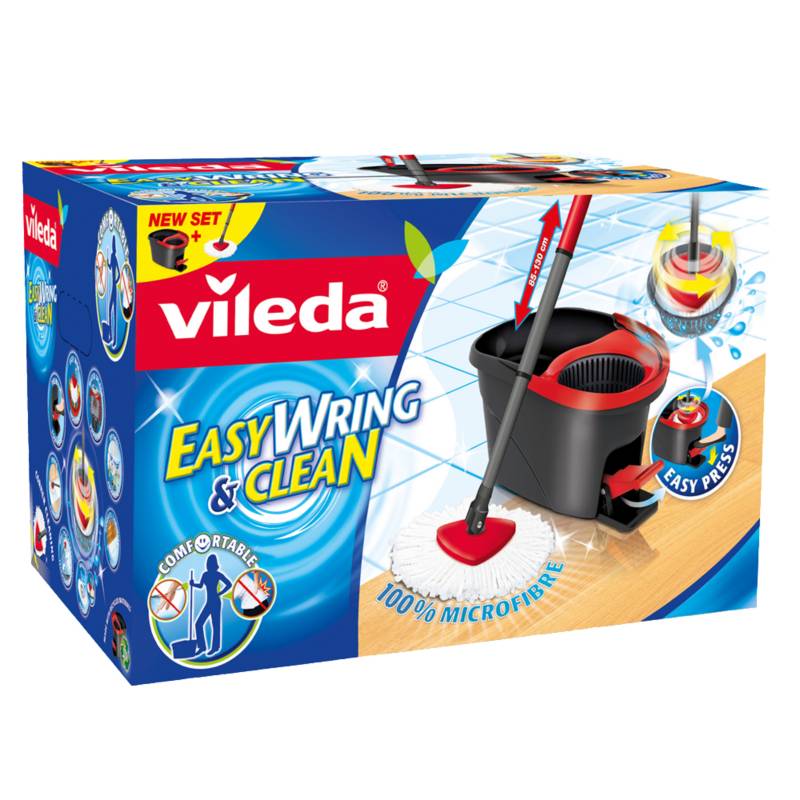 Mopa Vileda + Balde Automatic Wring And Clean