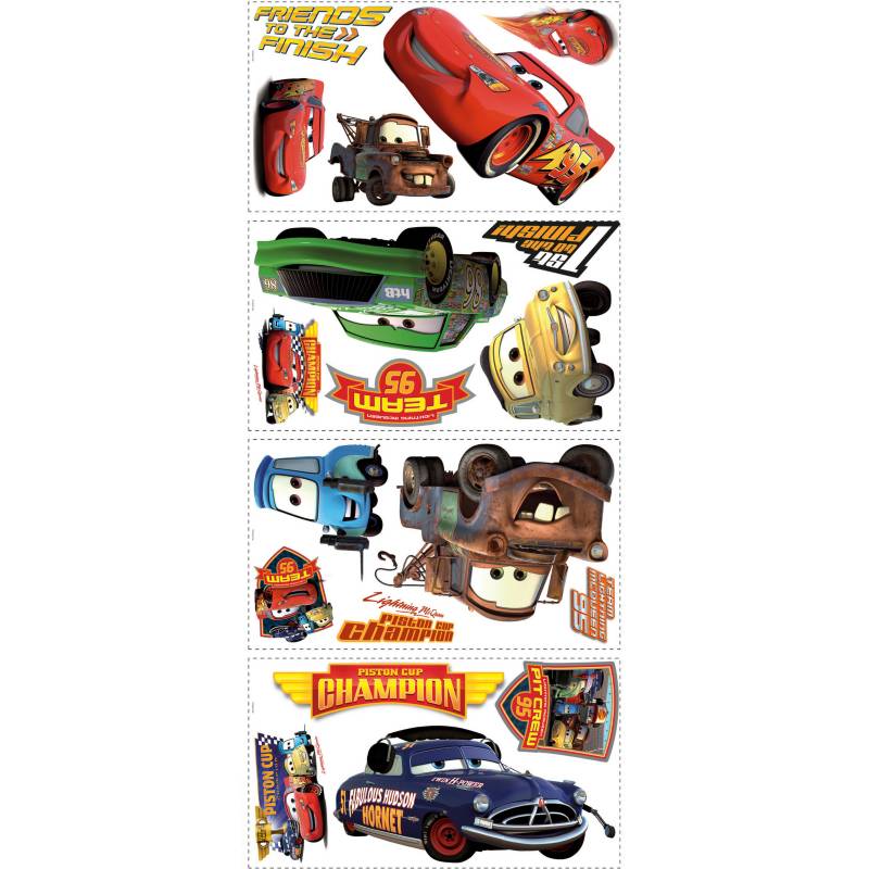 ROOMMATES - Sticker para muro Cars.