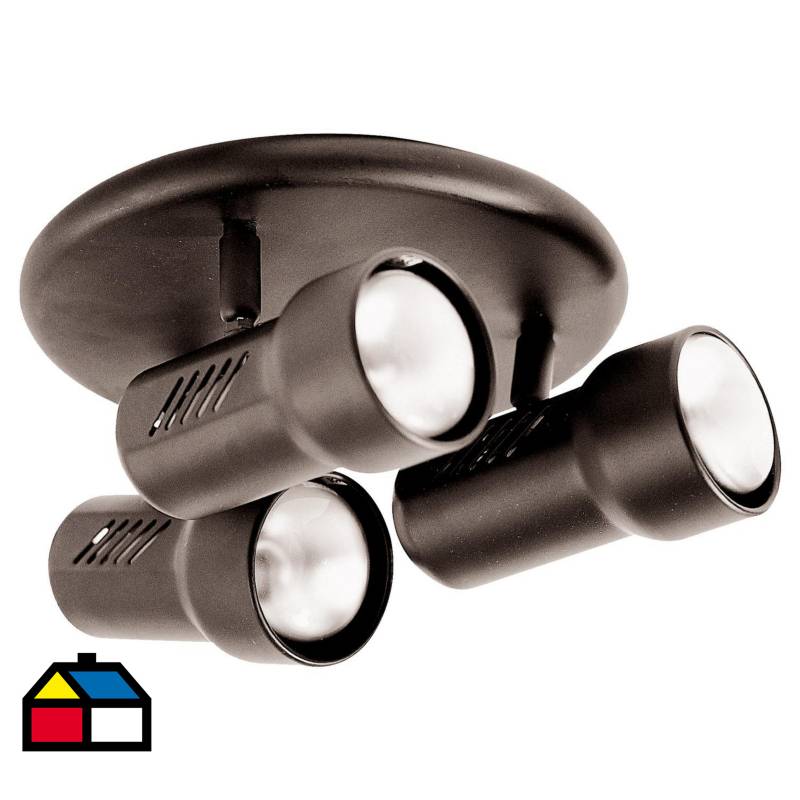BYP - Barra 3 luces R63 negro byp