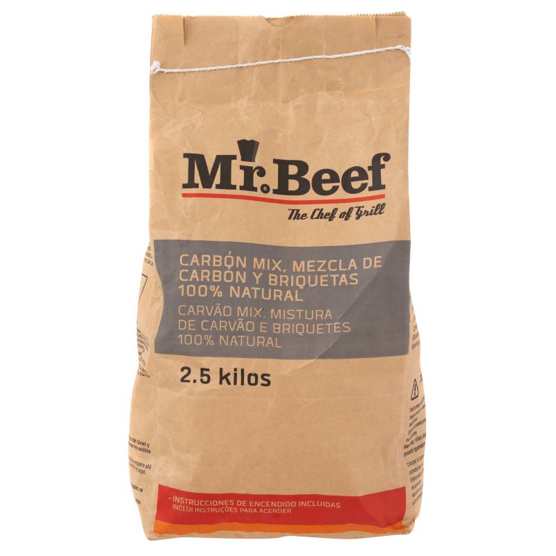 MR BEEF - Carbón vegetal 2,5 kg