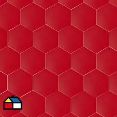 KLIPEN - Cerámica rojo 20x23 cm  1 m2