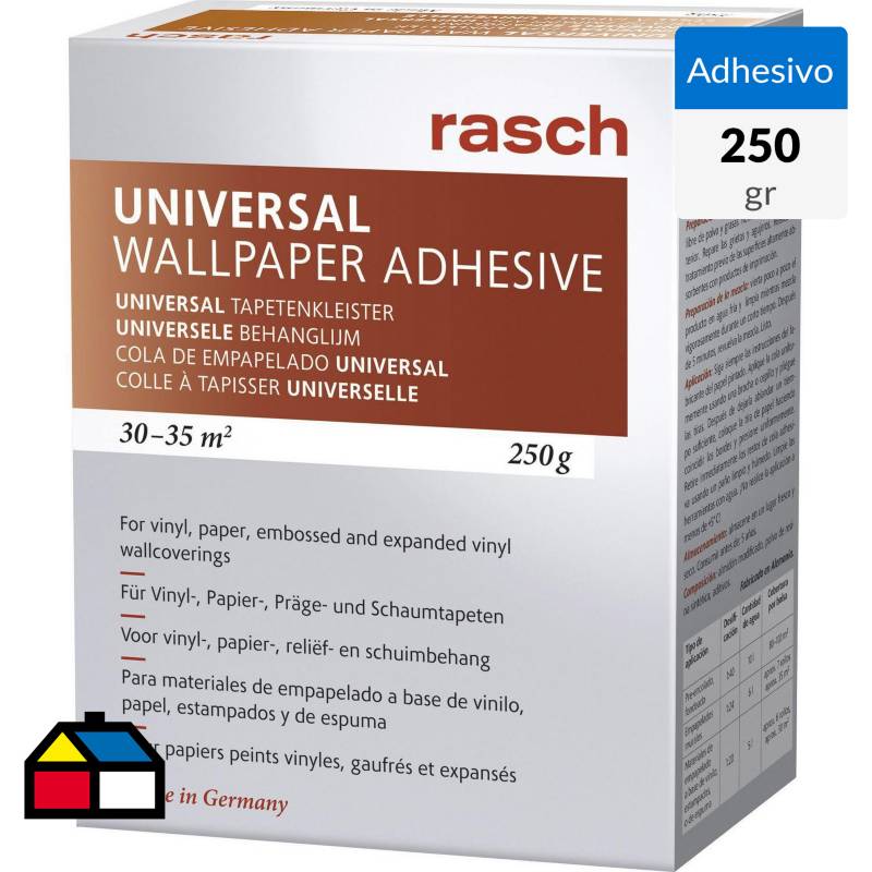 RASCH - Adhesivo para papel mural universal Rasch 250 gr.