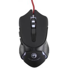 MARVO - Mouse gamer Negro + pad mouse