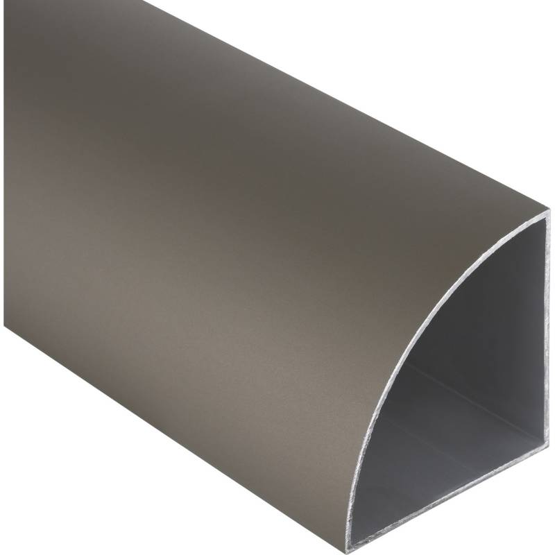 SUPERFIL - Esquinero Aluminio 75x75x1,2 mm Titanio 5,8 m