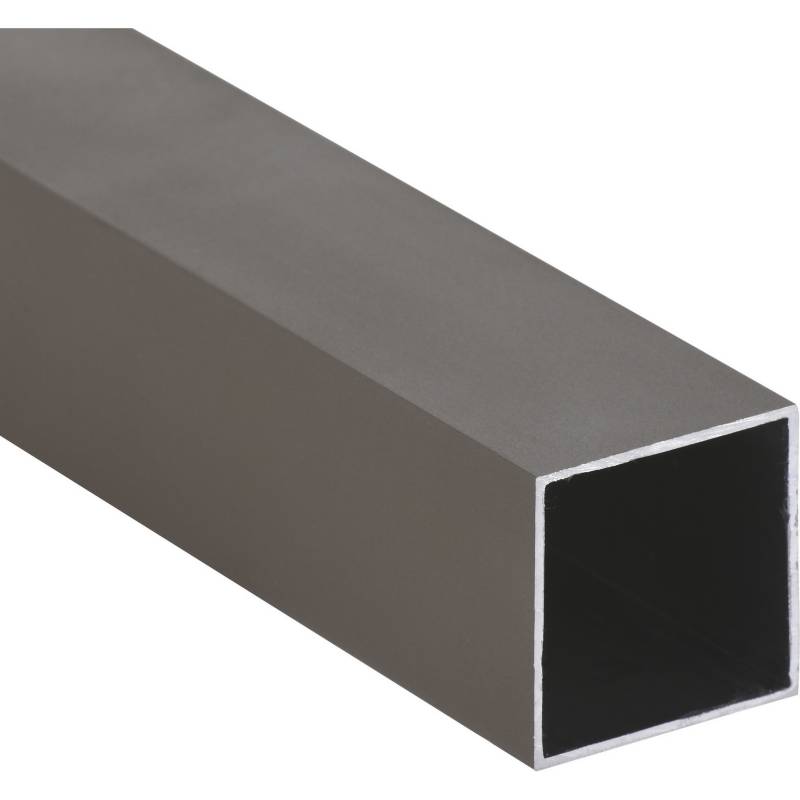 SUPERFIL - Tubular Aluminio 30x30x1 mm Titanio  6 m