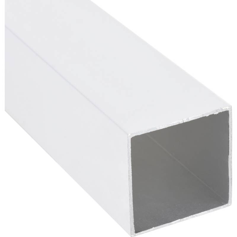 SUPERFIL - Tubular Aluminio 25x25x1 mm Blanco  3 m