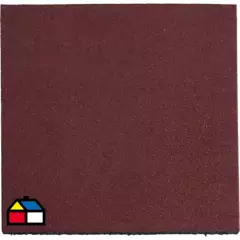 PLAYPLAZA - Palmeta caucho 50x50x2.5 cm rojo