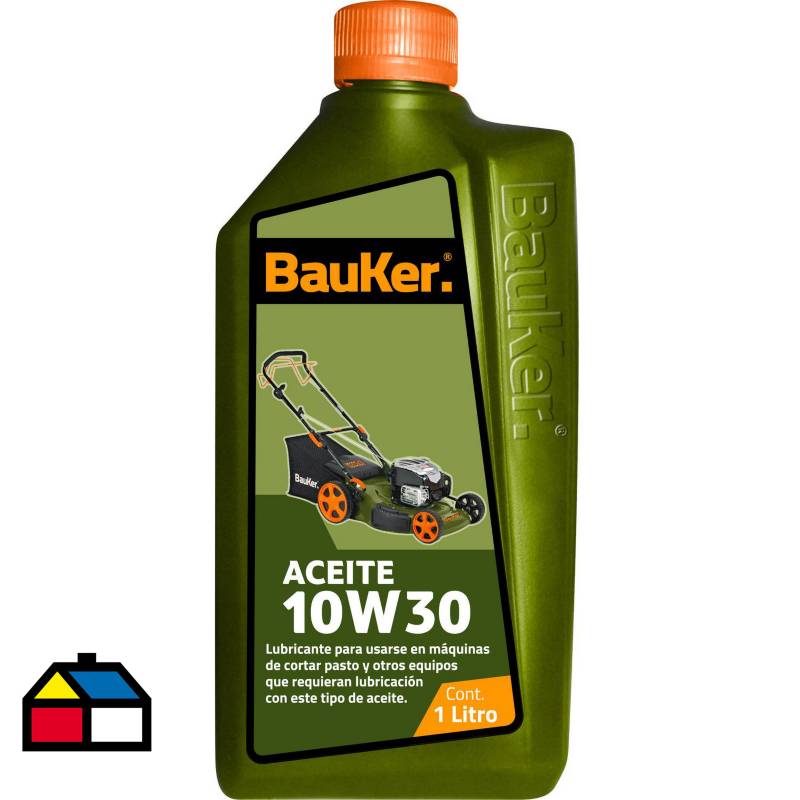BAUKER - Aceite motor 4 tiempos - 10W30 - 1 L