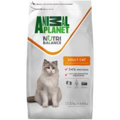 ANIMAL PLANET - Alimento seco para gato adulto 2,1 kg