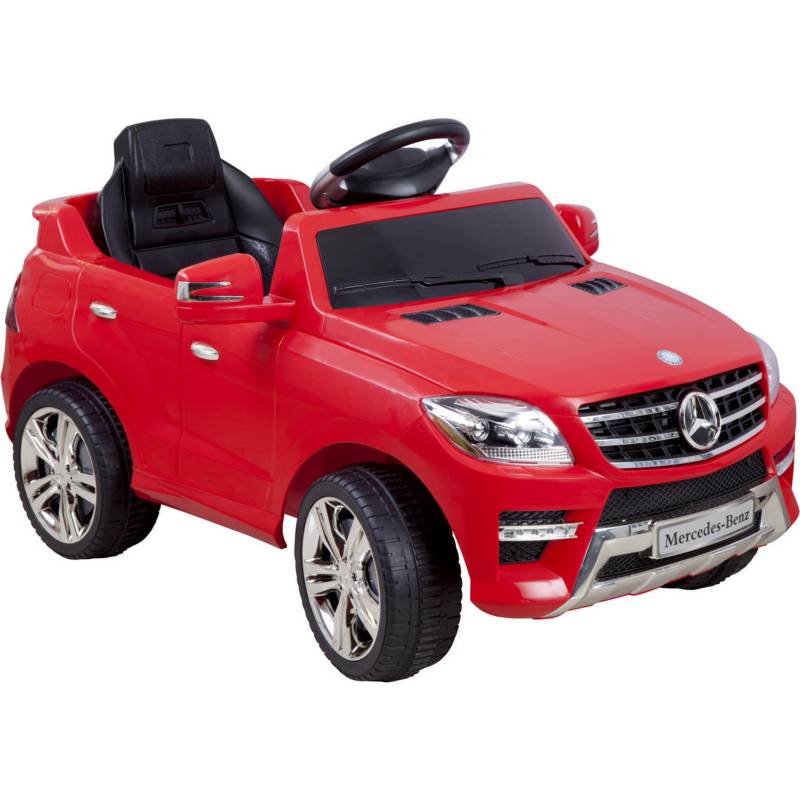 KIDSCOOL - Jeep rojo a bateria 6V licencia Mercedes benz
