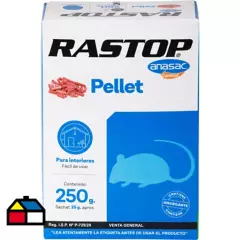 ANASAC - Raticida en Pellet  Rastop 250 gr