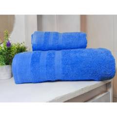 IDETEX - Set toallas 500g 2 piezas azul