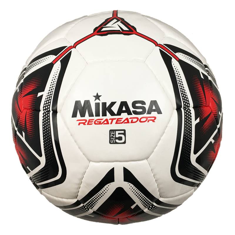 MIKASA - Balón de futbol train regateador rojo n°5