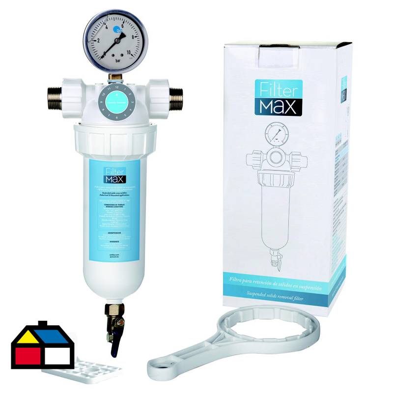 OSMOAQUA - Filtro purificador de agua con manómetro