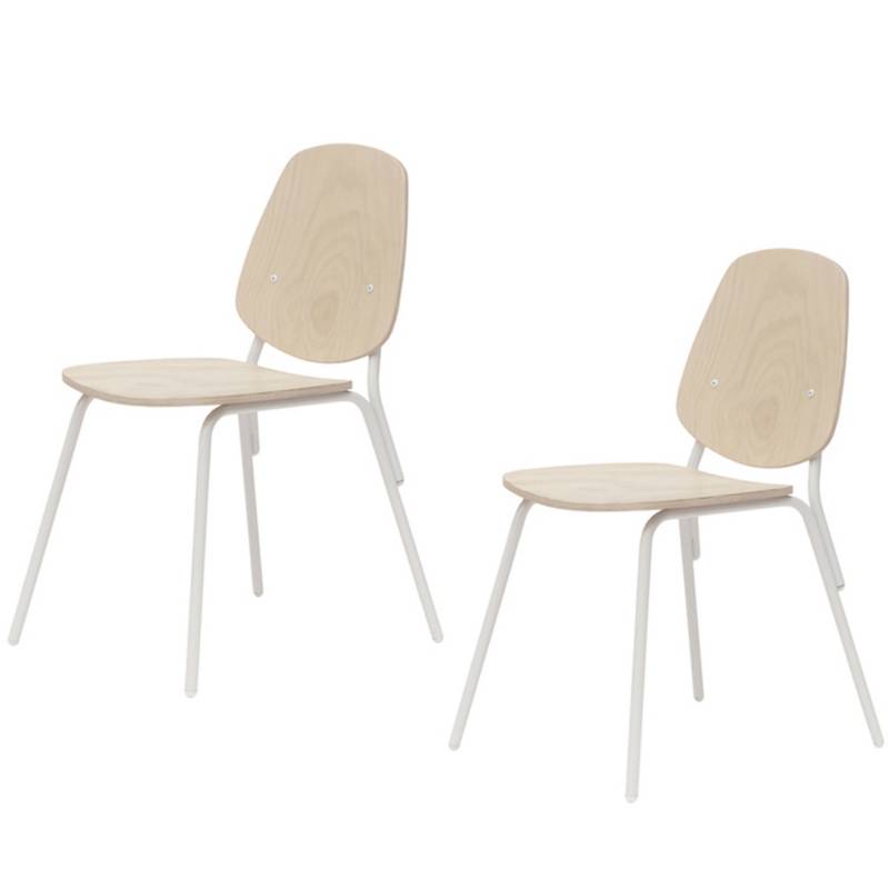 MEDULAR - Set de 2 sillas 46x57x83 cm