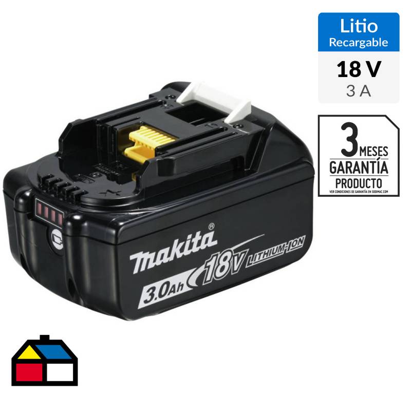 MAKITA - Batería recargable 18V 3,0 Ah