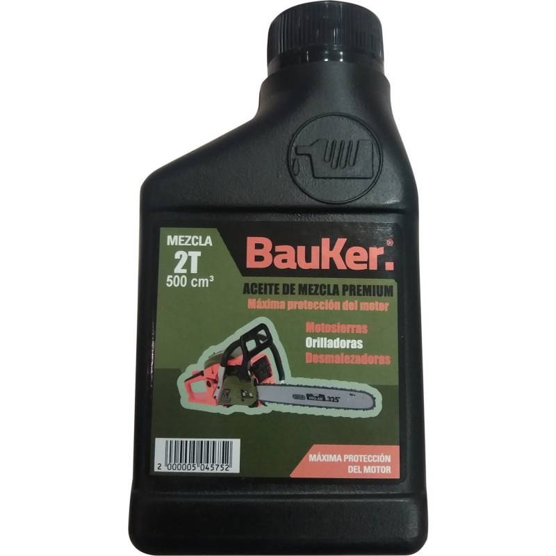 BAUKER - Aceite mezcla 2 tiempos 500 cc