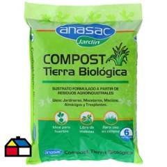 ANASAC - Tierra Biológica Compost 6 litros