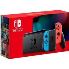 NINTENDO - Consola Nintendo Switch azul y rojo neon
