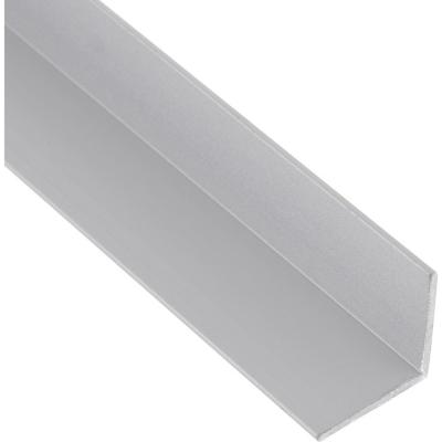 Pack ángulo aluminio 25x25x1 mm mate  3 m, 6 unidades