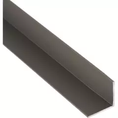 SUPERFIL - Pack ángulo aluminio 20x20x1 mm titanio  6 m, 6 unidades