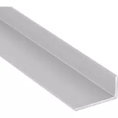 SUPERFIL - Pack ángulo aluminio 20x10x1,3 mm mate  3 m, 6 unidades