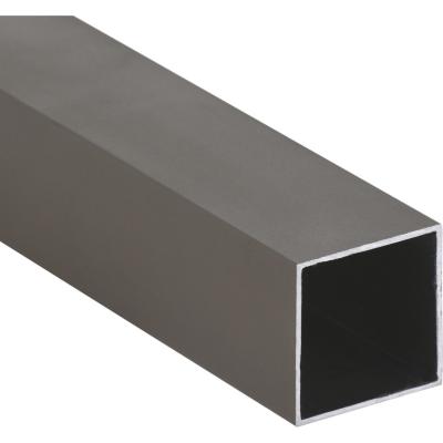 Pack tubular aluminio 30x30x1 mm titanio  3 m, 6 unidades