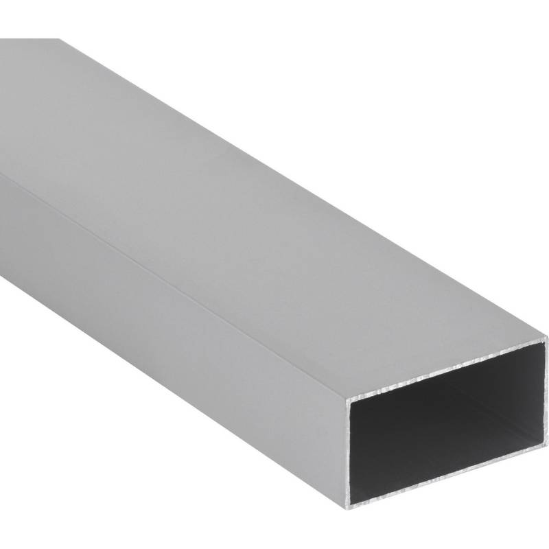 SUPERFIL - Pack tubular aluminio 40x80x1,2 mm mate  3 m, 6 unidades